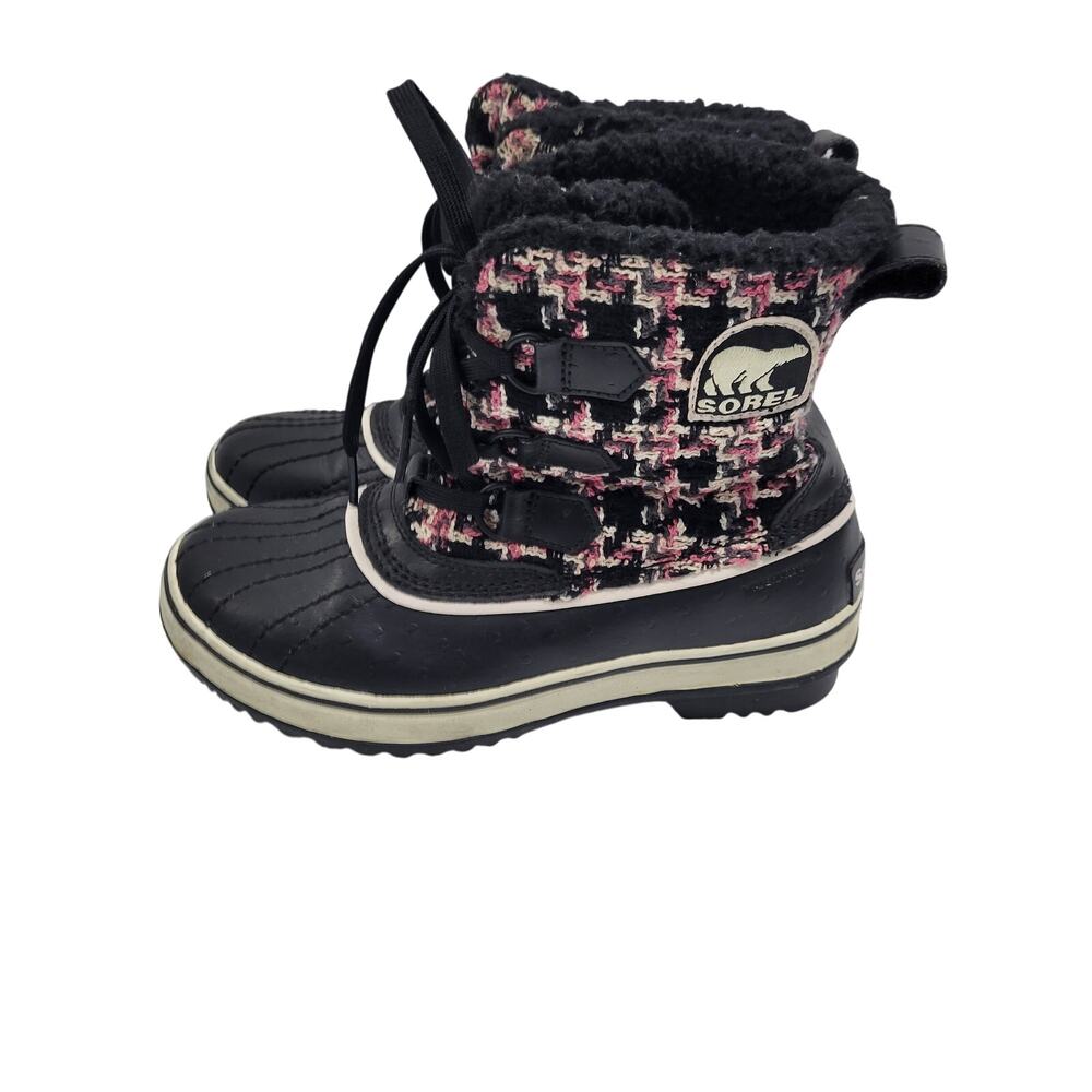 Sorel Waterproof Water Shoes Upper Tweed Like Material Size 6  111423-2S5